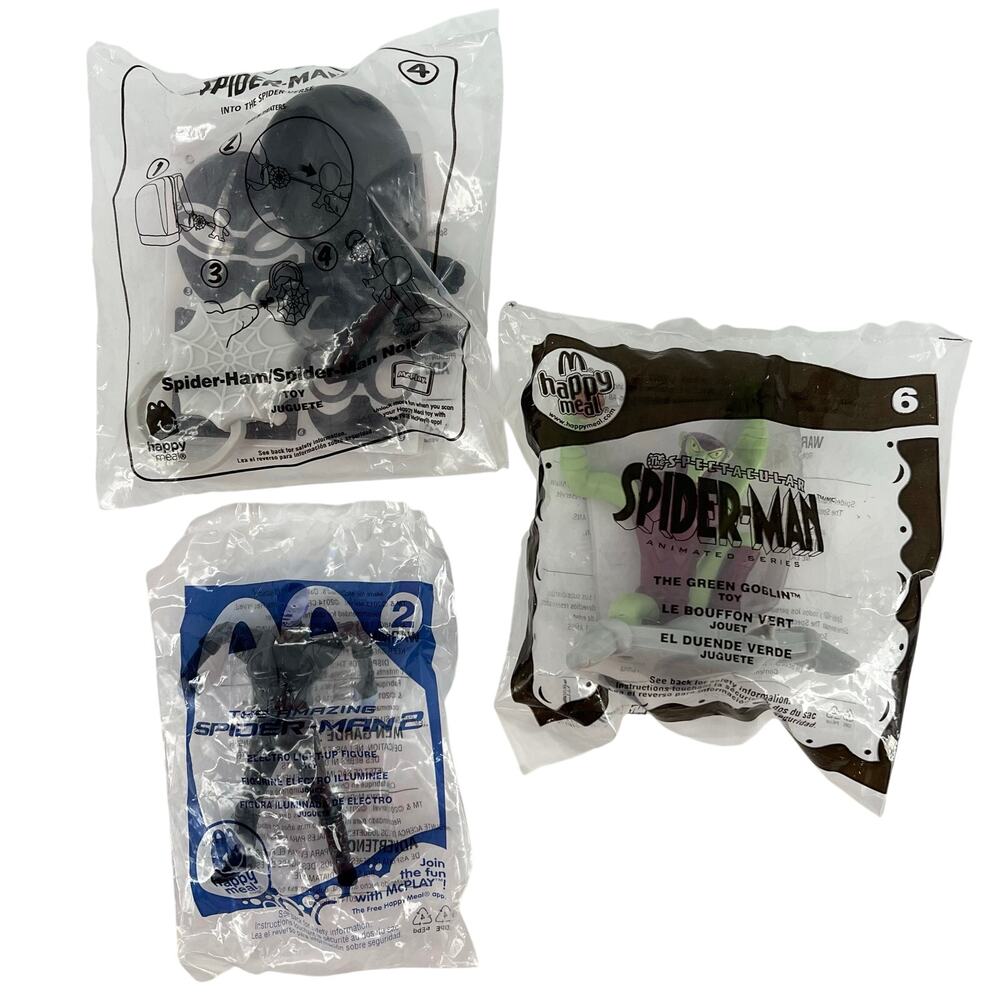 Batman McDonalds Happy Meal Toys